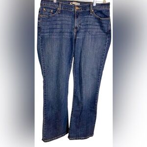 WOMENS 529 CURVY BOOT CUT LEVIS JEANS